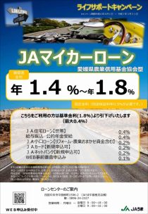 ＪＡマイカーローン（基金協会）