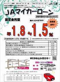 ＪＡマイカーローン（基金協会）