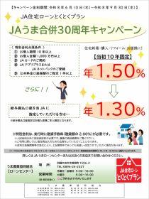 ＪＡ住宅ローン「とくとくプラン」